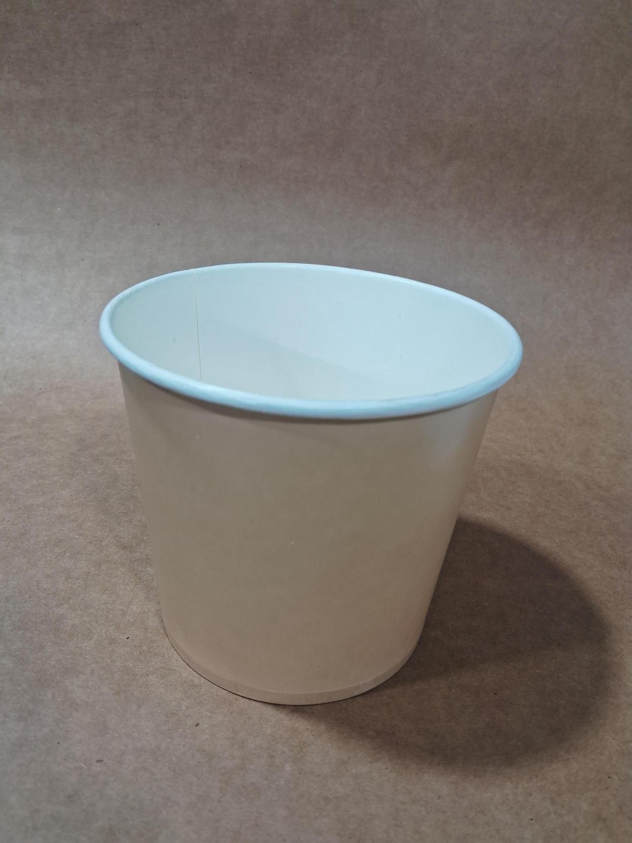 1000 mL (32 oz) Paper Tub 126 - Brown