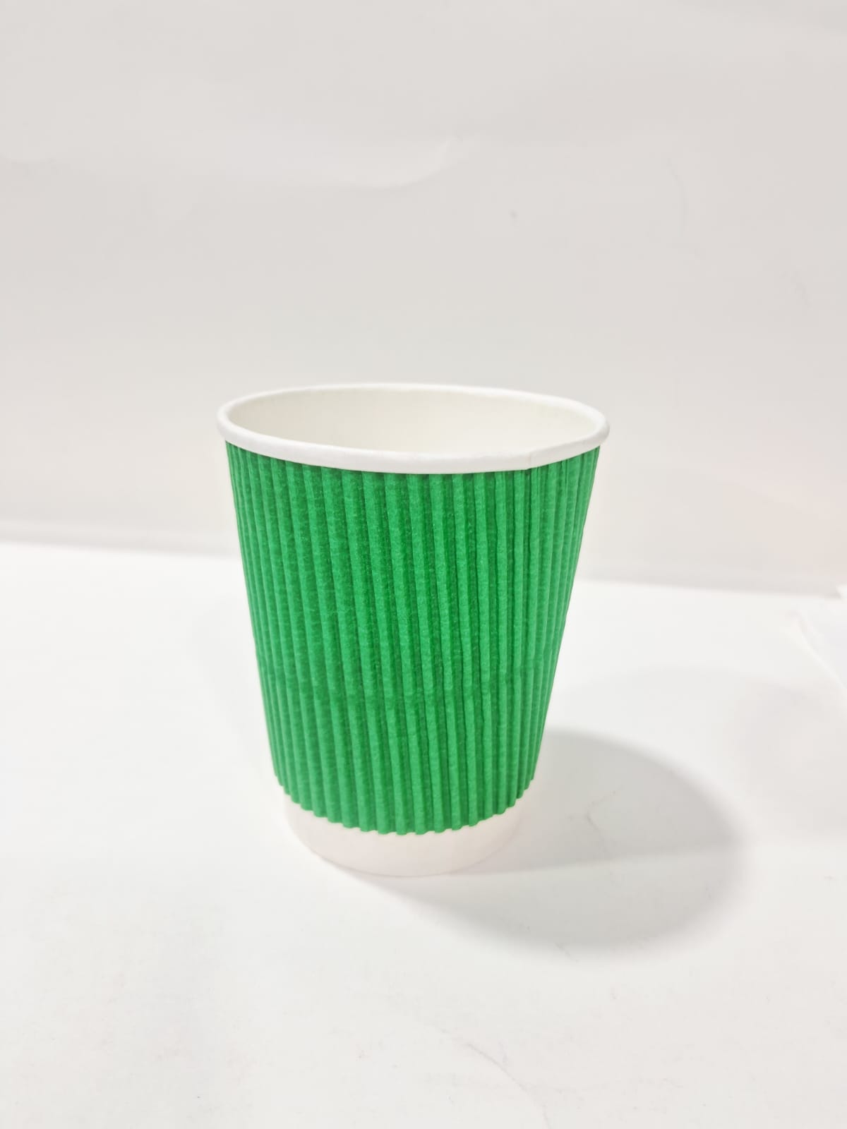 250 ml (8oz) Ripple Wall Paper Cup Green