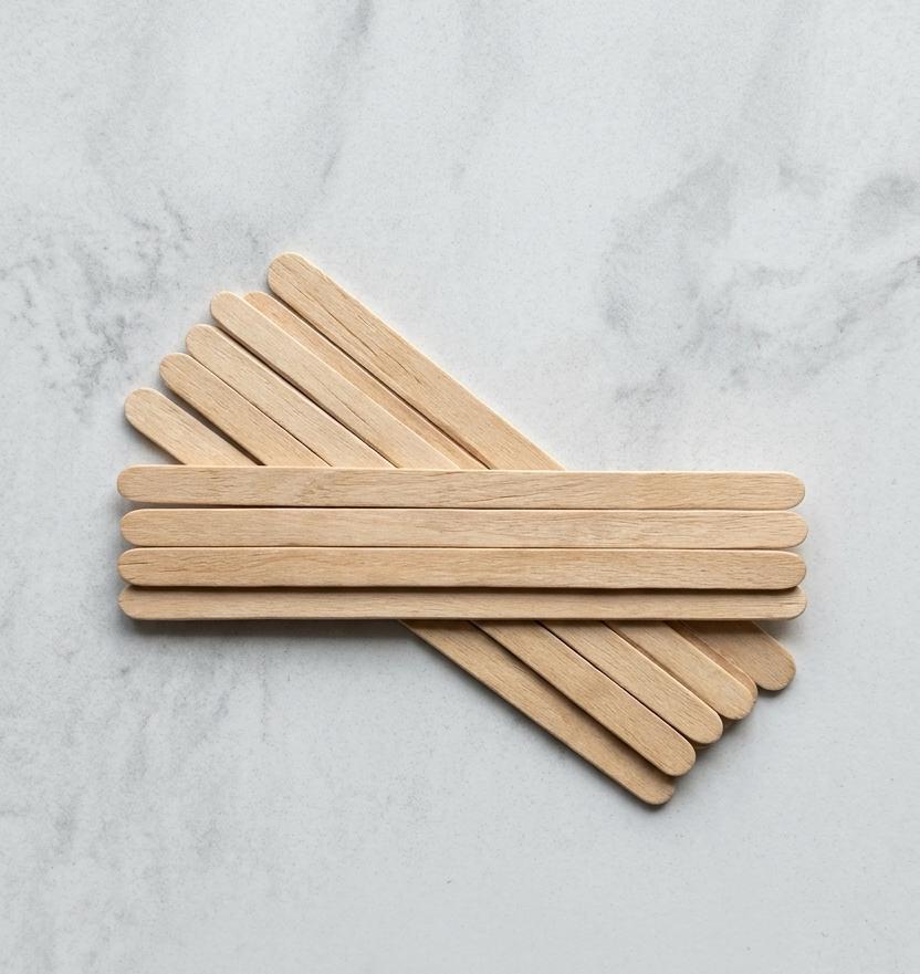 140 mm - 5.5 Wooden Stirrer
