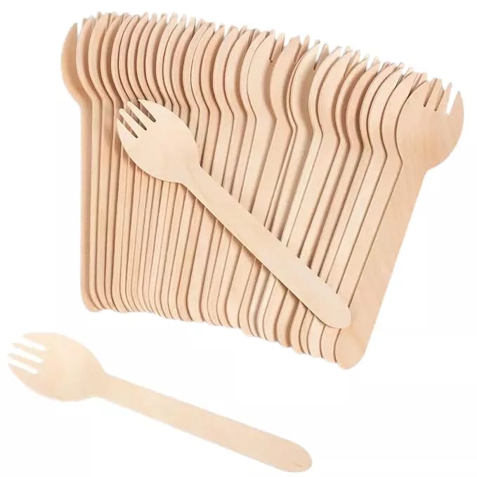 160 mm Wooden Spork