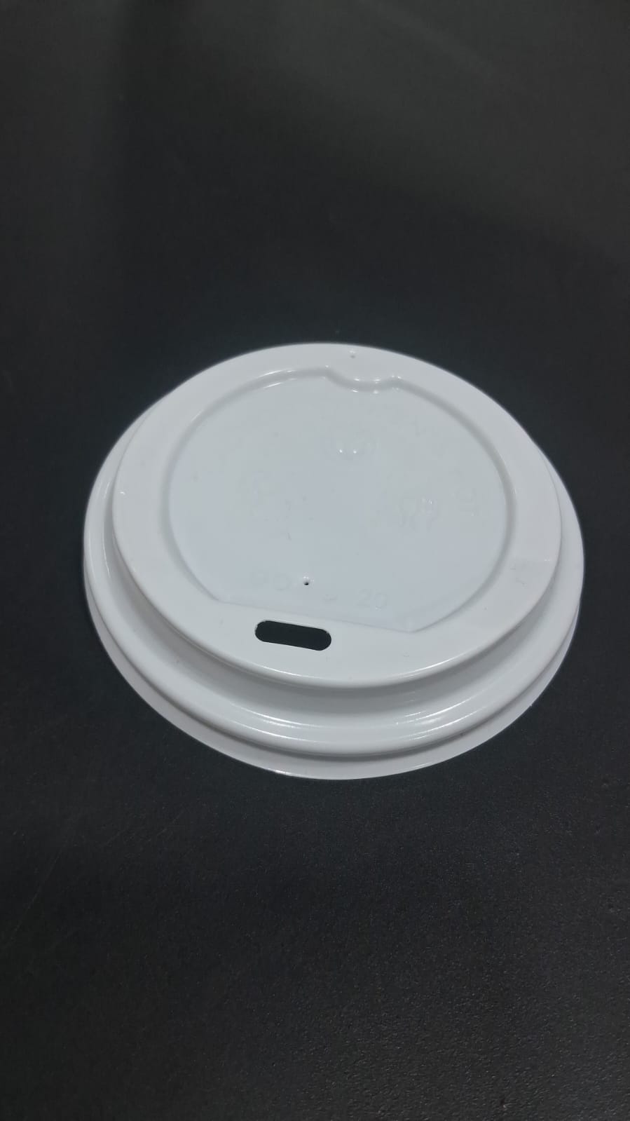 80 mm Sipper Lid PP - White