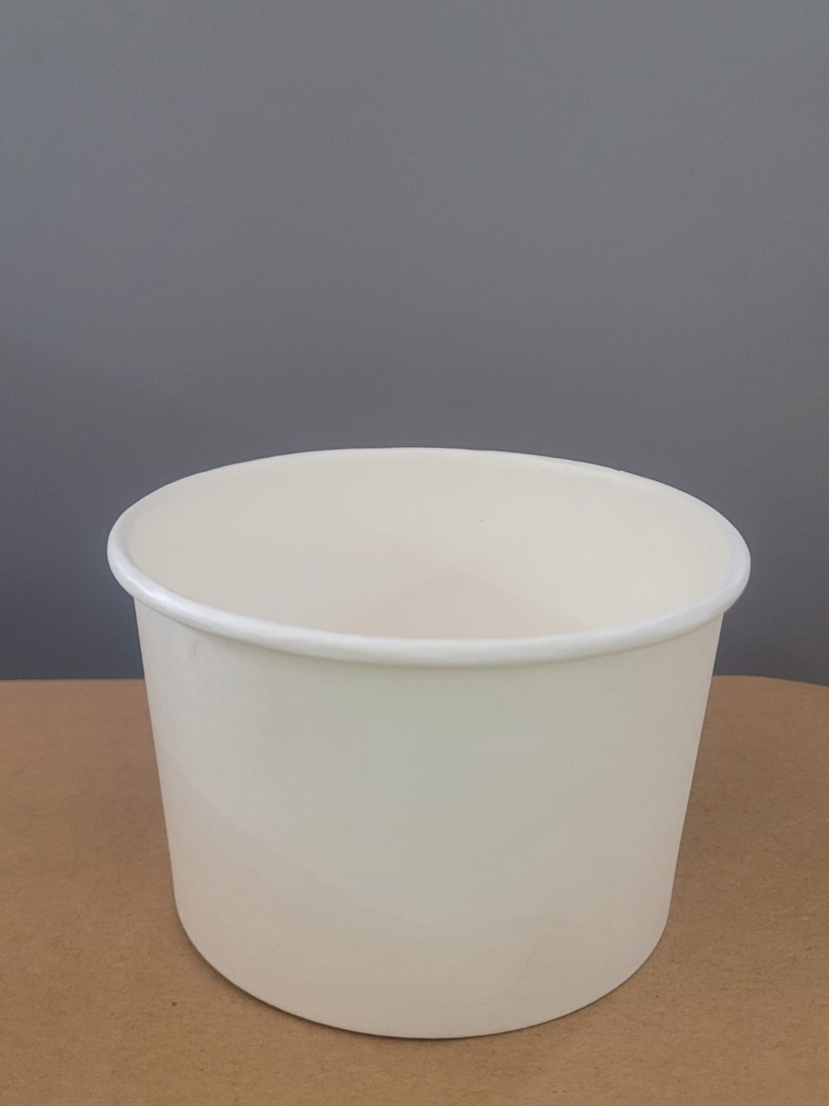 500 mL (16 oz) Paper Tub 116 White PE