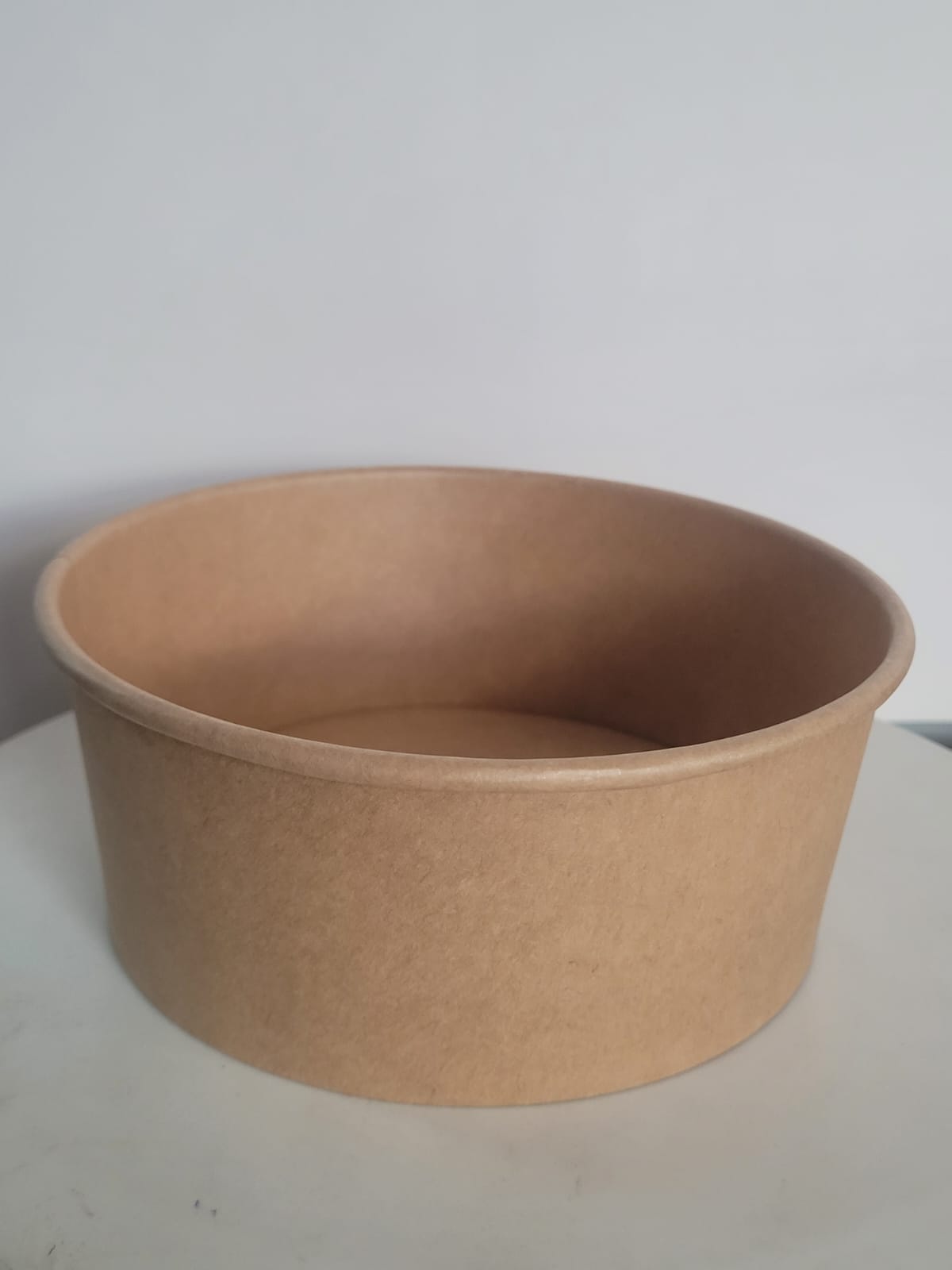 750 ml Salad Bowl Brown Kraft 148 Dia