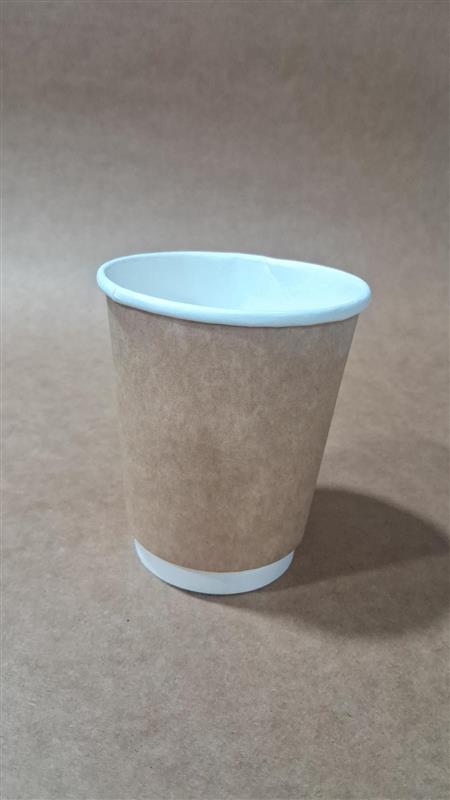 350 mL (12 oz) Paper Cup Dw Brown Kraft