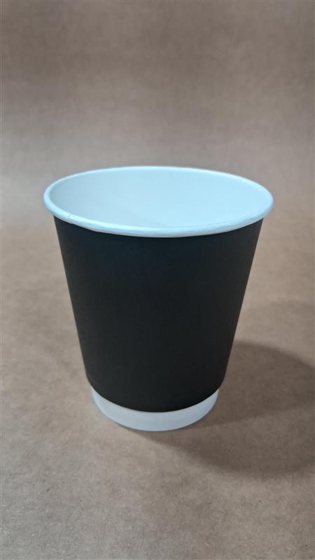 300 mL (10 oz) Paper Cup Dw Black