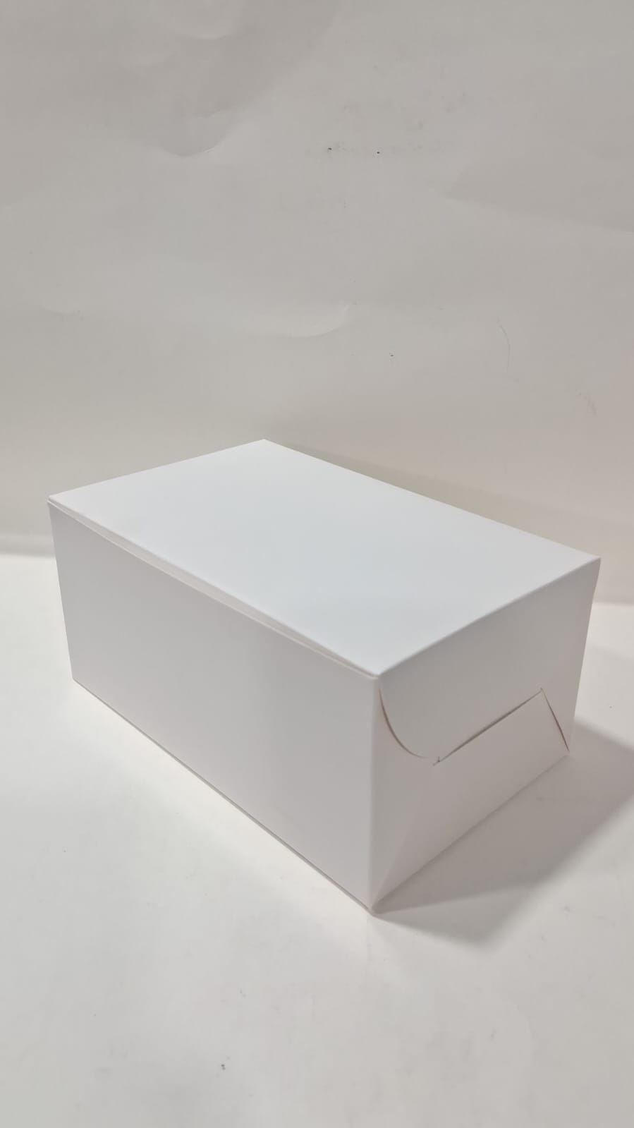 Cake Box Plain White 19 X 12 X 9