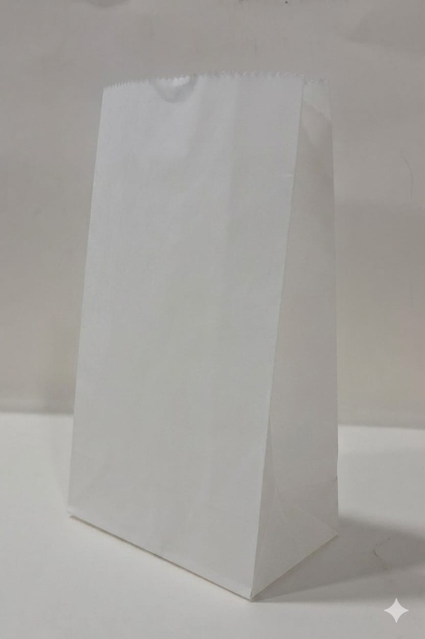 SOS Small White OGR 55 GSM (95 x 60 x 165 mm) – Plain