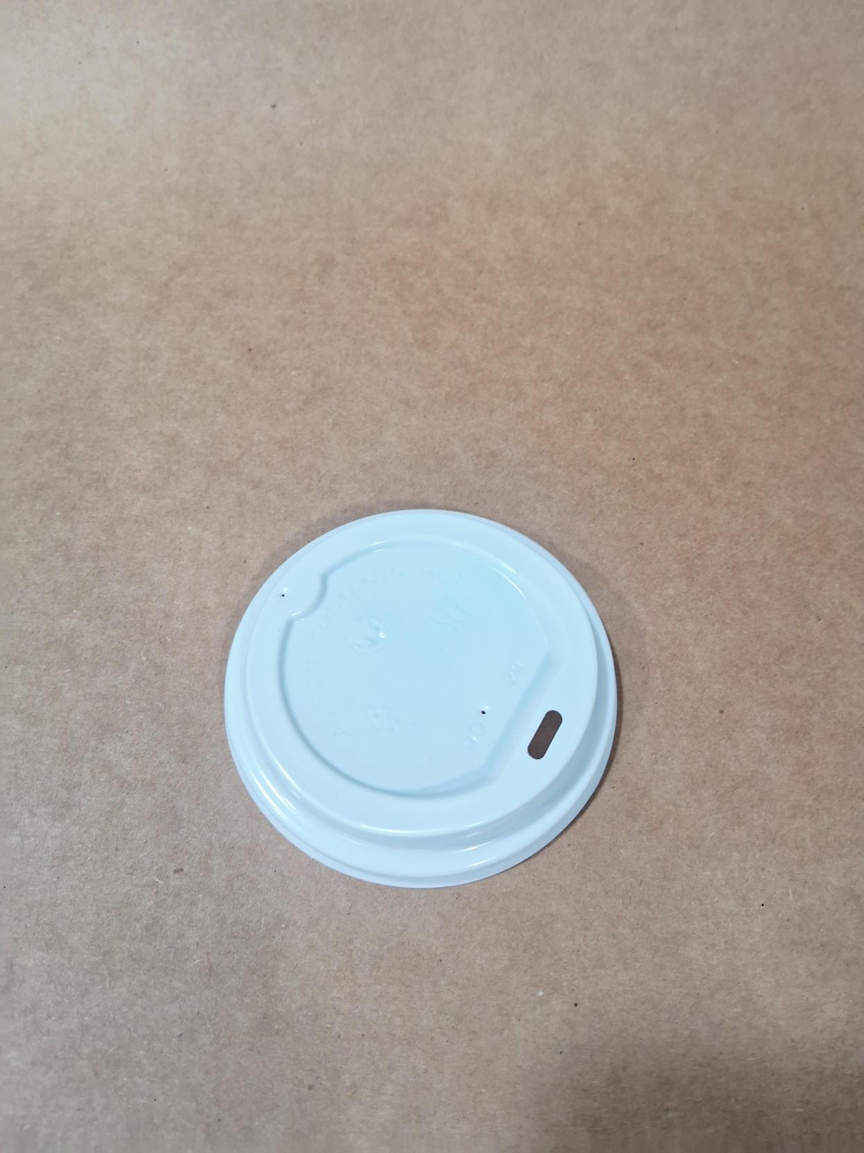 90 mm Sipper Lid PP - White